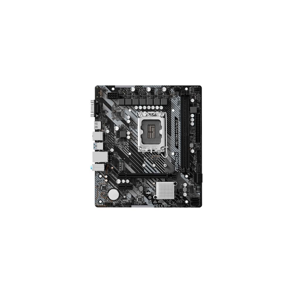 Placa Mãe H610M-HVS M.2 R2.0 LGA1700 - Asrock - COMPONENTES E